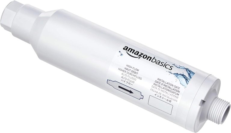 Amazon Basics Inline Water Filter, 2 Pack, without hose