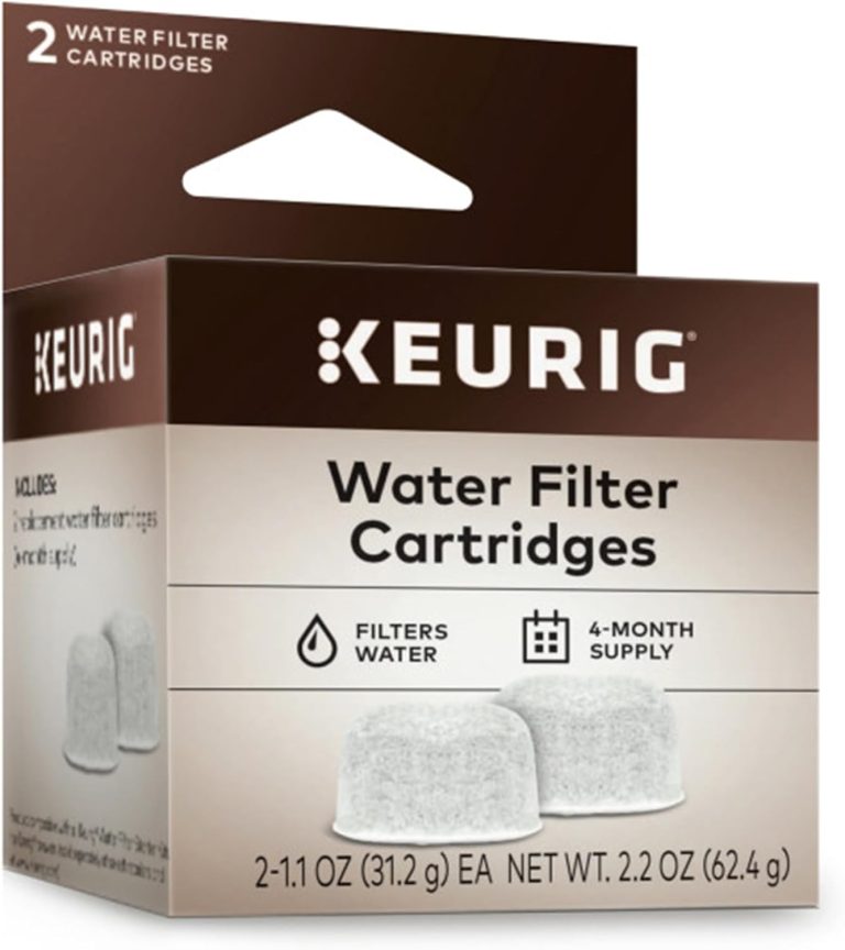 Keurig Water Filter Refill Cartridges, Replacement Water Filter Cartridges, Compatible with 2.0 K-Cup Pod Coffee Makers, 2 Count Review