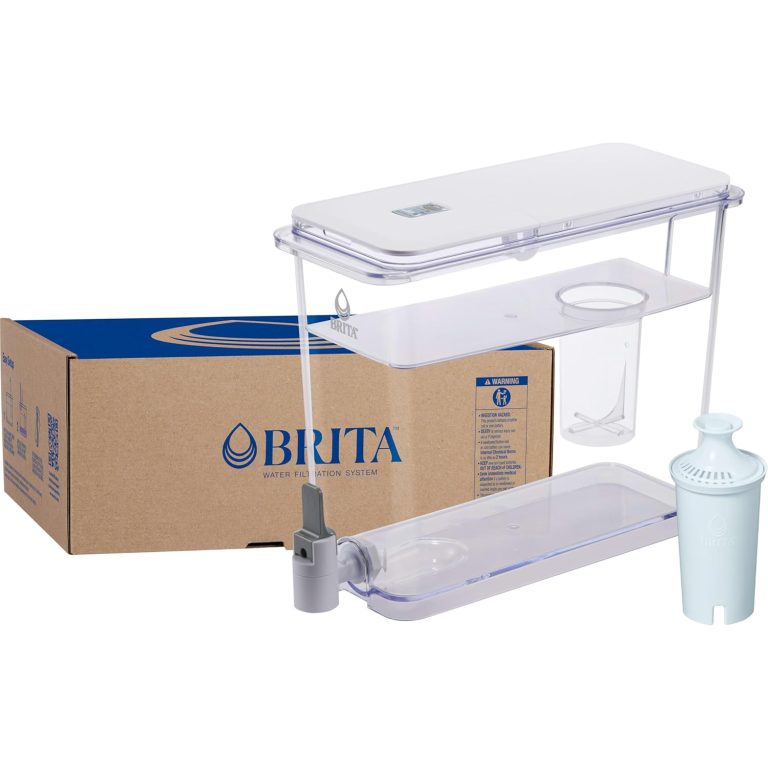 Brita UltraMax Large Water Dispenser with 1 BritaPlus Filter, 27 Cup, White Review
