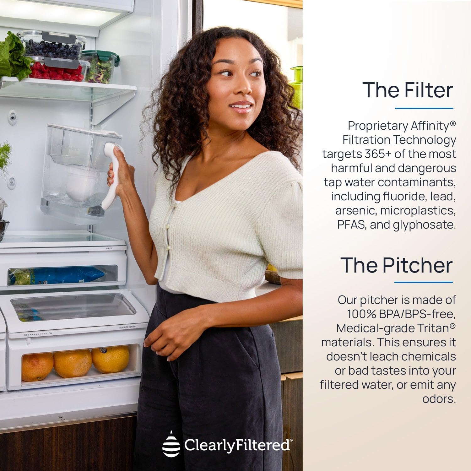 Clearly Filtered Pitcher