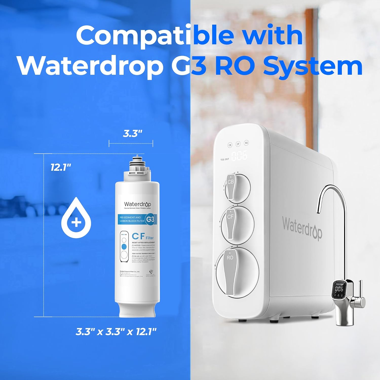 Waterdrop WD-G3-CF filter