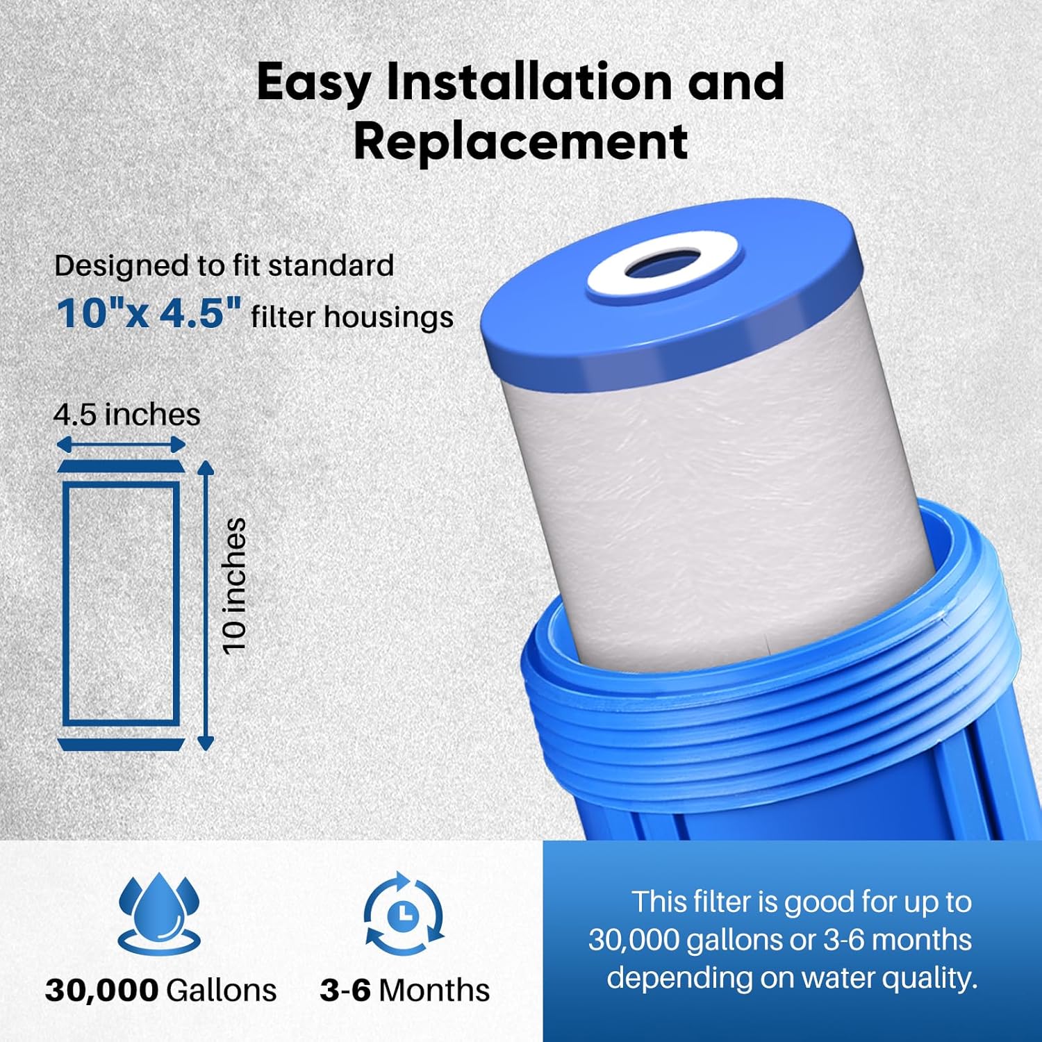 Whole House Sediment and Carbon Water Filter