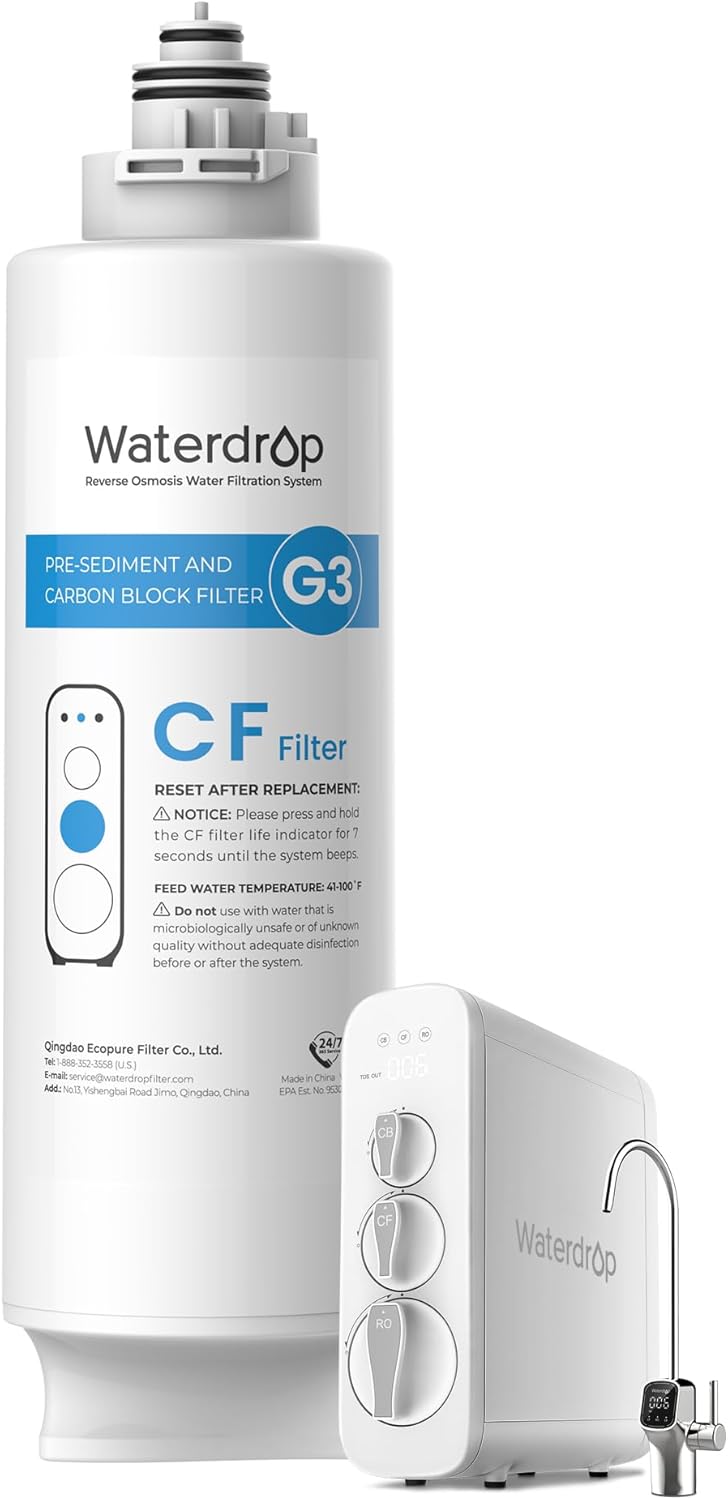 Waterdrop WD-G3-CF Filter Review