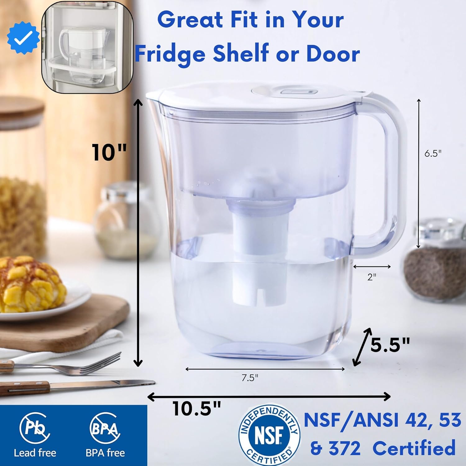 Water Filter Pitcher
