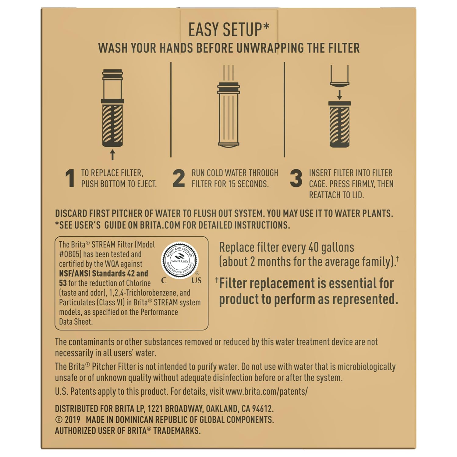 Brita Stream Pitcher Water Filter