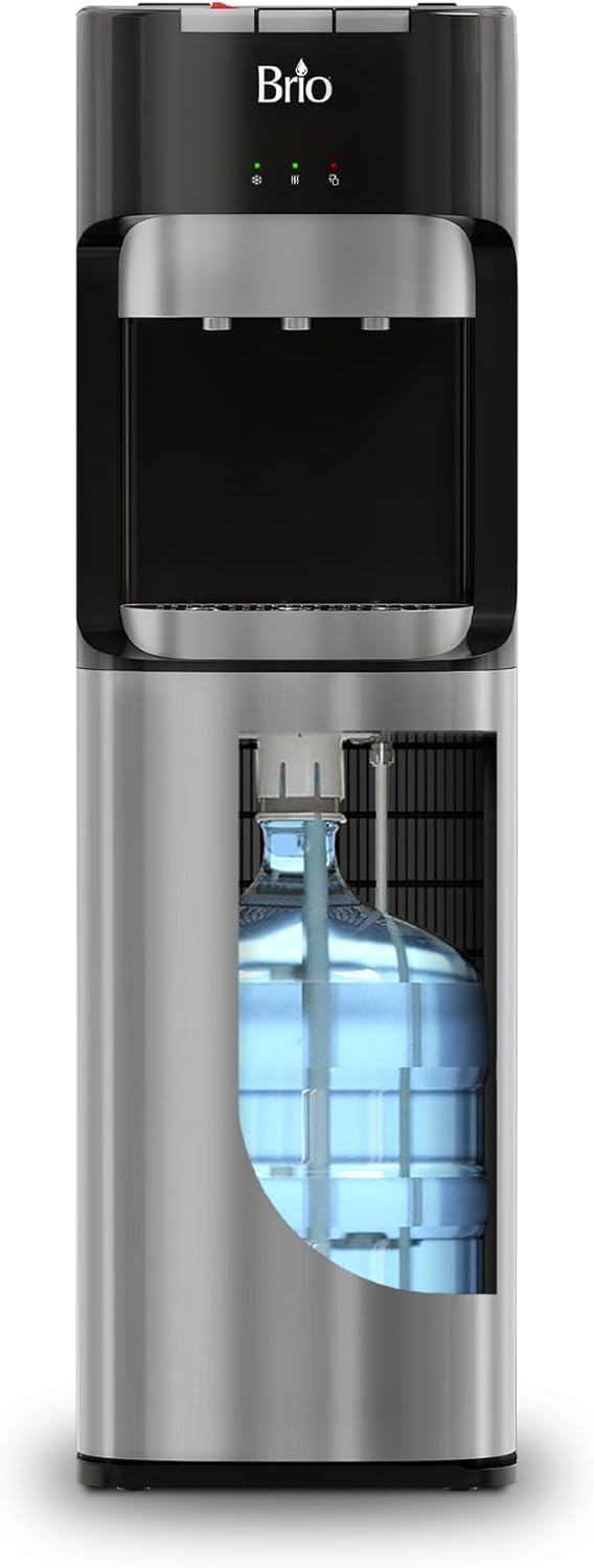 Brio Bottom Loading Water Cooler Dispenser for 5 Gallon Bottles – Review