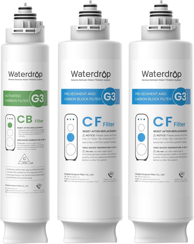 Waterdrop G3 Replacement Filter 1-Year Combo Review