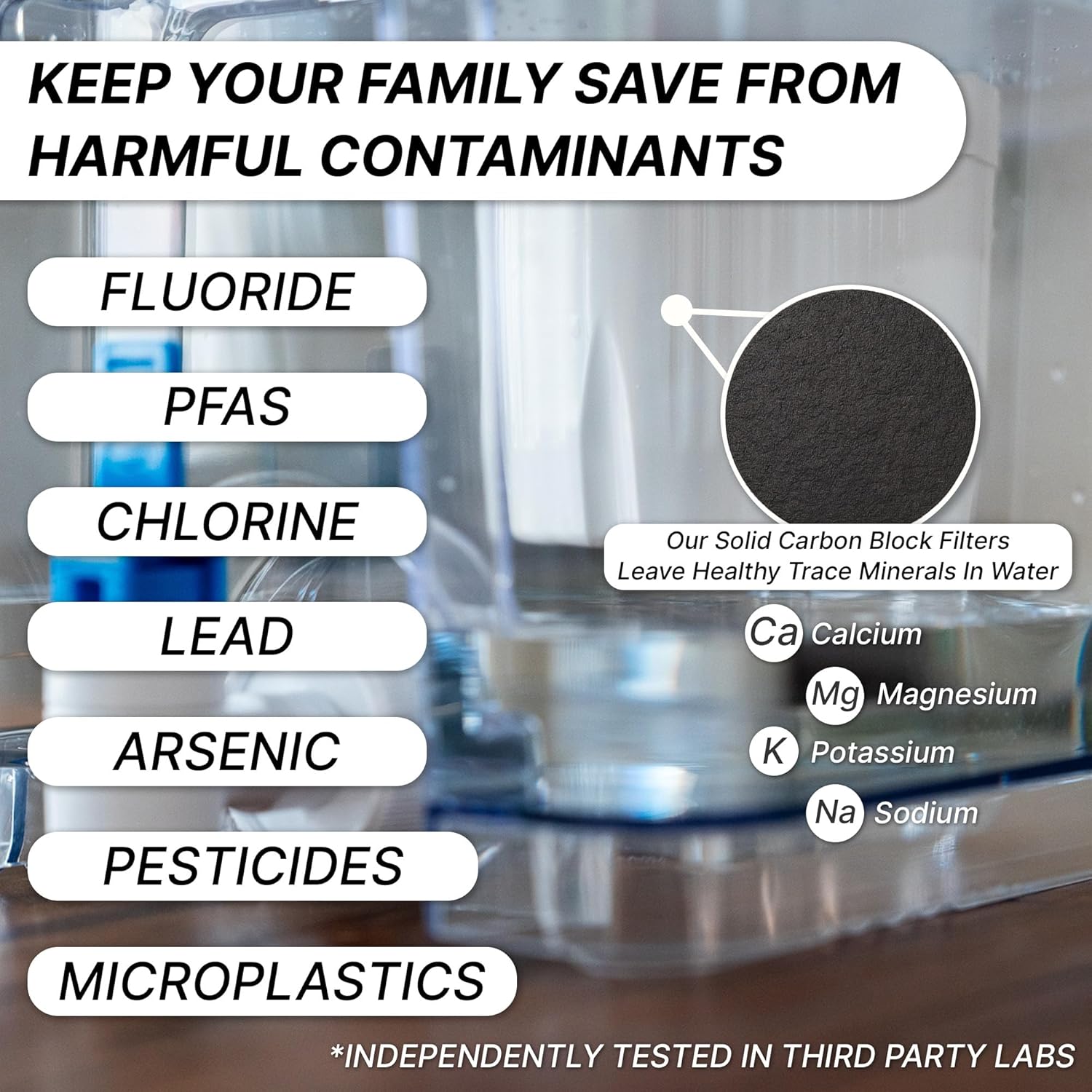 Epic Pure filter cartridge and features