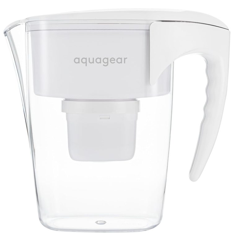 Aquagear Water Filter Pitcher – Lead, Chlorine, PFOA/PFOS, Microplastics Filter, 10 Cup, 120 Gallon Filter Life – Filter Media Made in USA Review