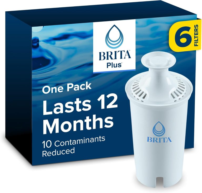 Brita Plus Water Filter | 6-Pack High-Density Filters