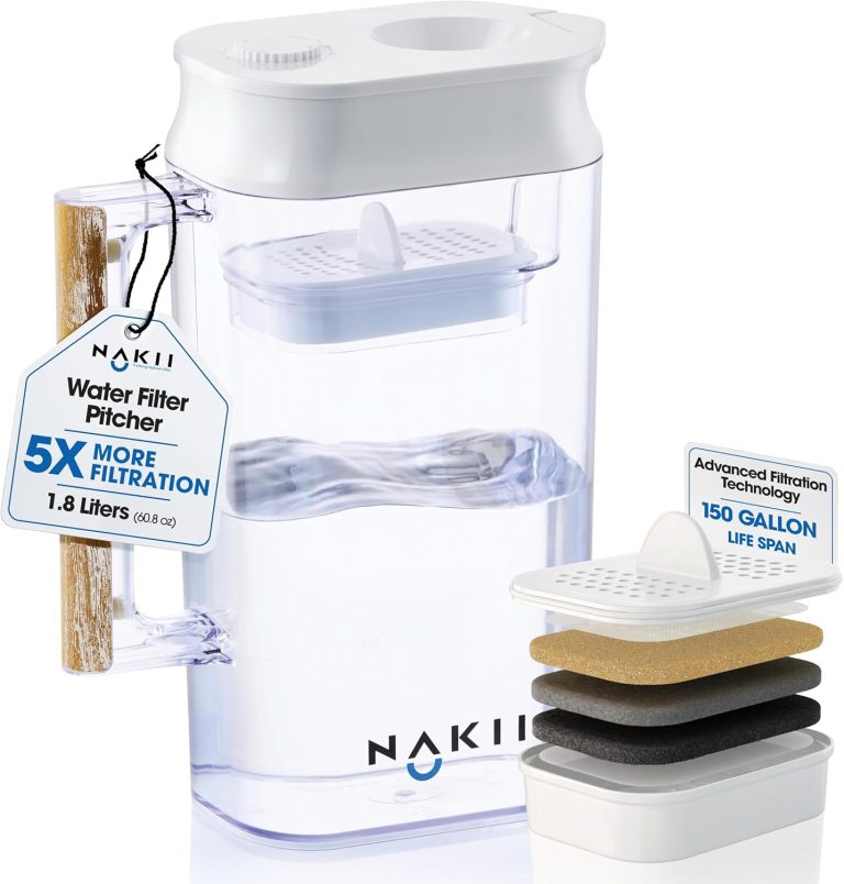 Water Filter Pitcher 150 Gallons – Fast Filtration Tech