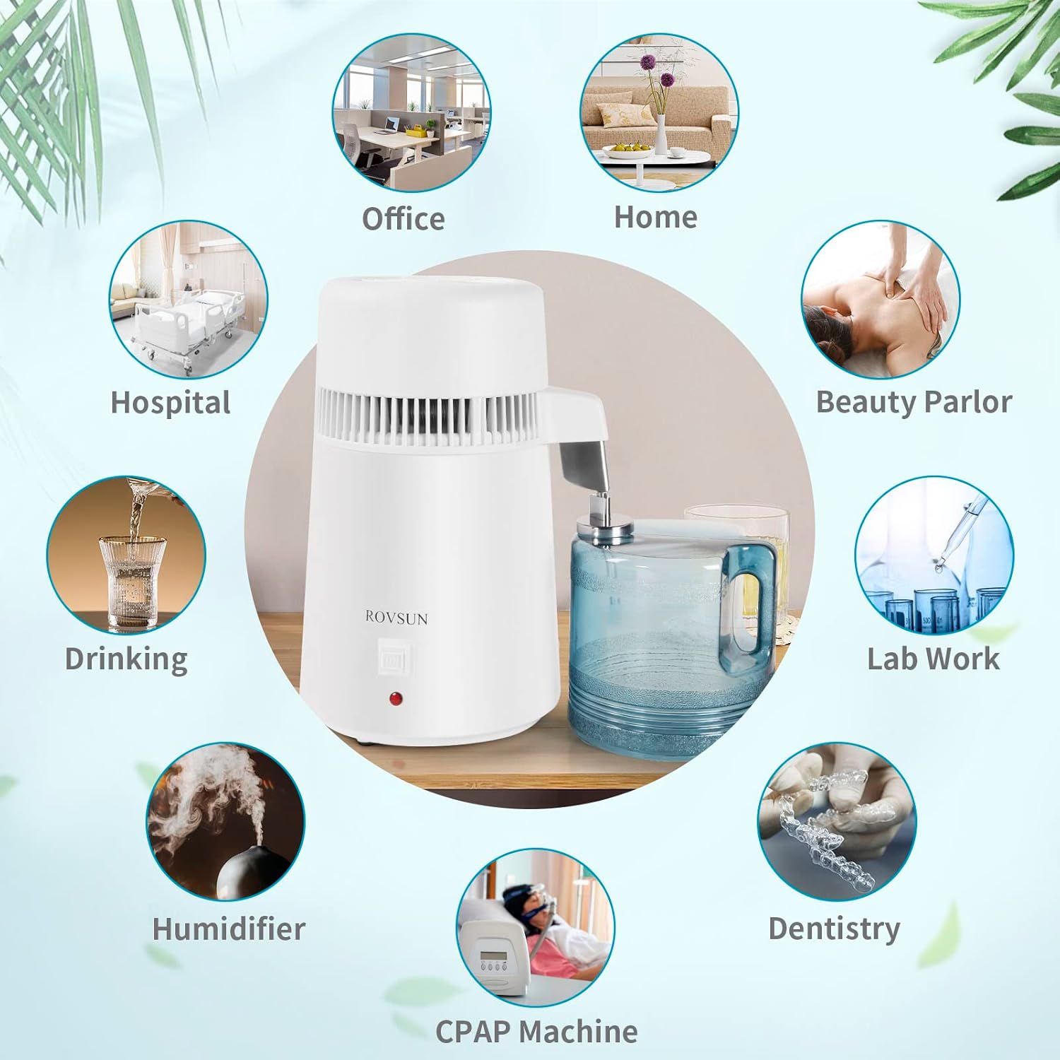 ROVSUN Water Distiller pros and cons image