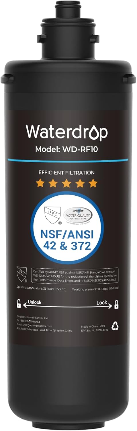Waterdrop RF10 Replacement Filter Cartridge – 11K Gal
