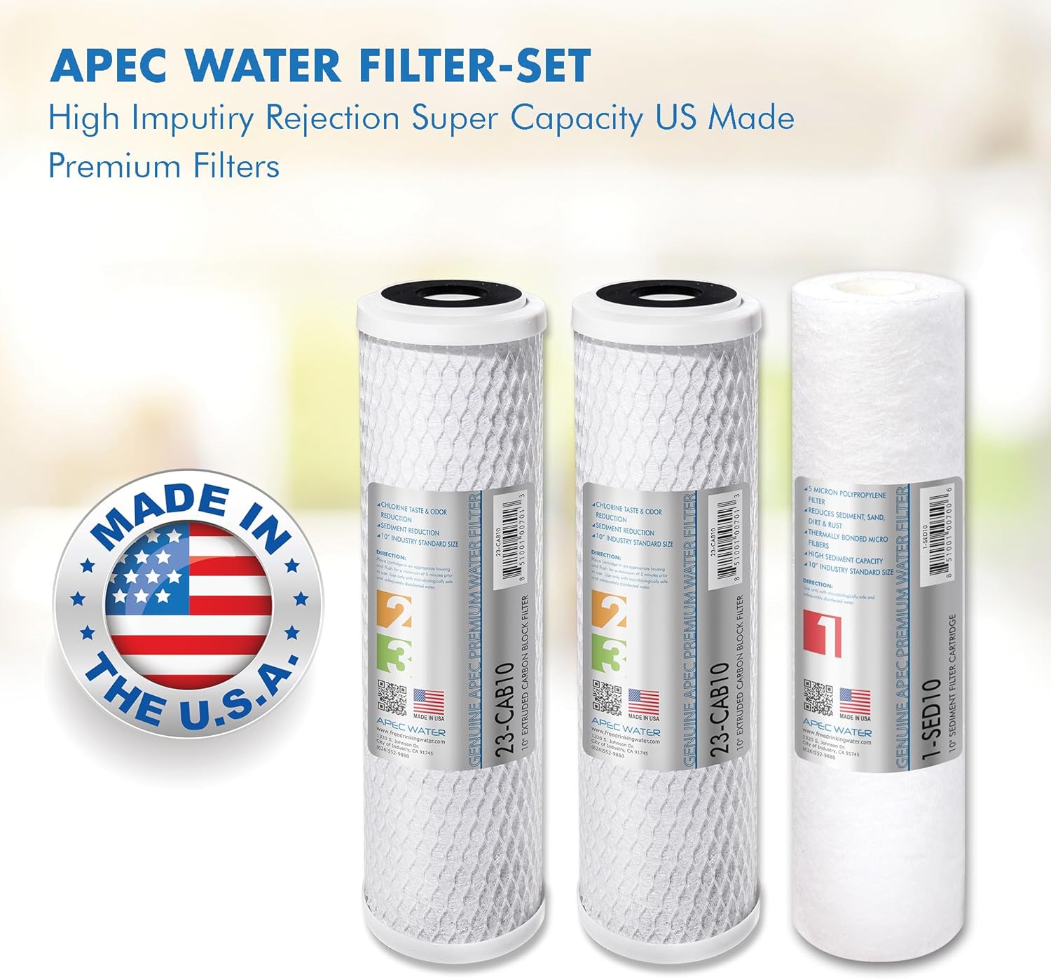 APEC ULTIMATE replacement filters
