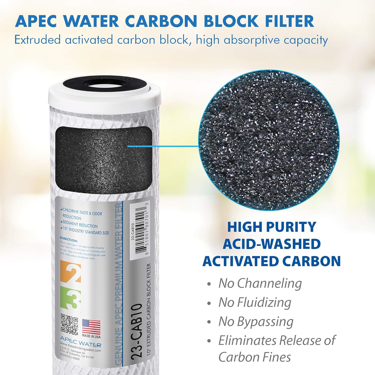 Family using filtered water