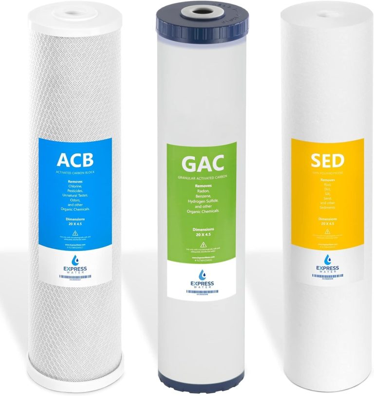EXPRESS WATER Whole House Replacement Water Filter Set