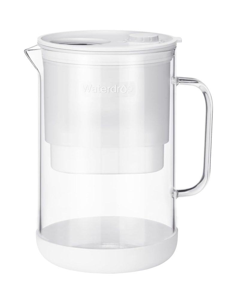 Waterdrop Large Glass Water Filter Pitcher NSF53/42