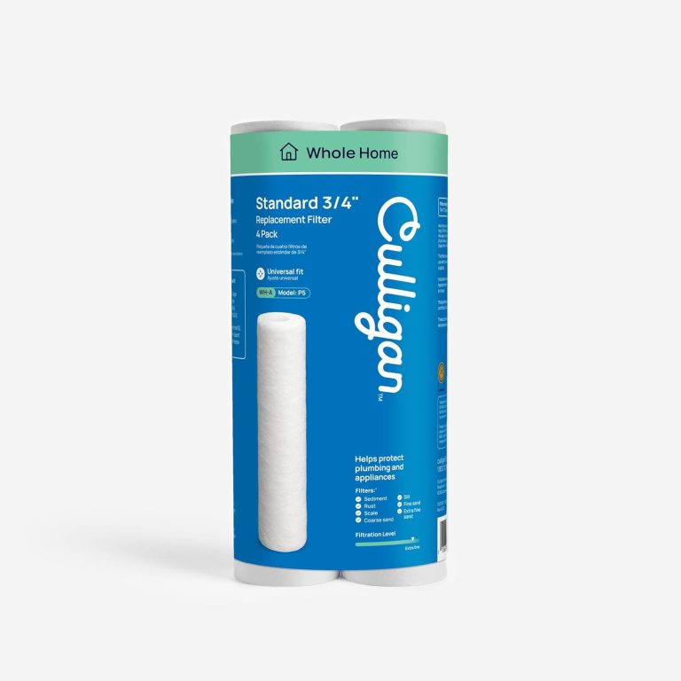 Culligan P5 Whole House Water Filter – 8,000 Gal 4-Pack