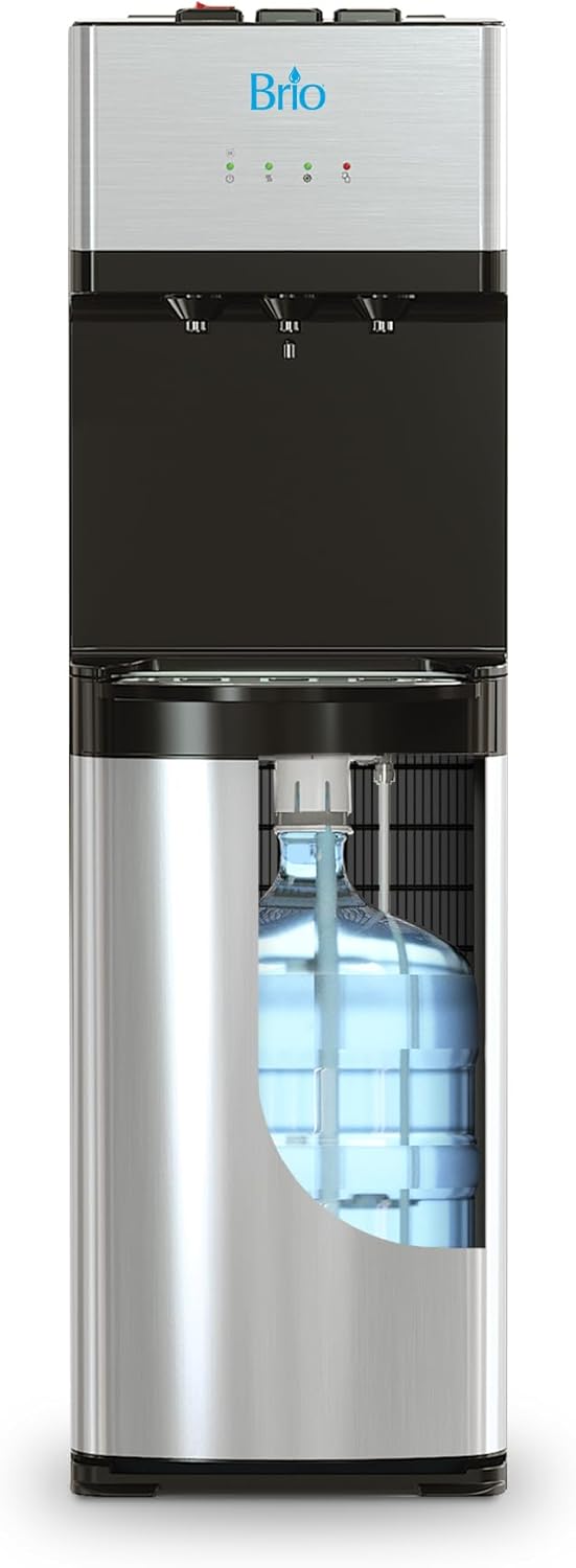 Brio Self Cleaning Bottom Loading Water Cooler – 3 Temps