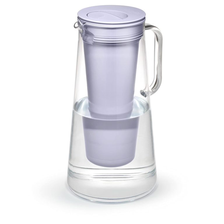 LifeStraw Home Water Filter Pitcher 10-Cup Wisteria BPA-Free