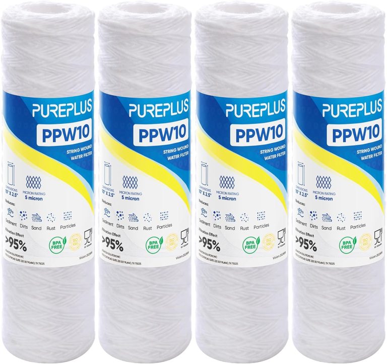 PUREPLUS 5 Micron 10×2.5 Whole House Sediment Filter