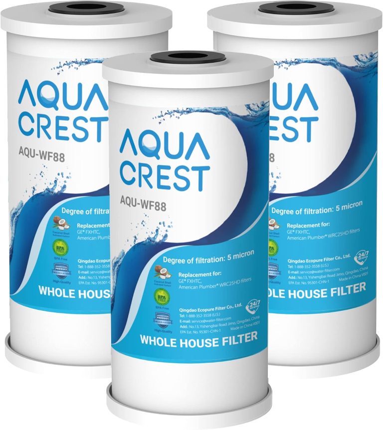 AQUA CREST Whole House Water Filter – 5 Micron 3-Pack