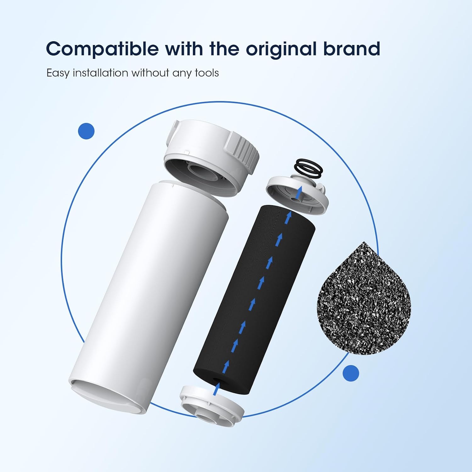 GLACIER FRESH XWFE (Built-in CHIP) Refrigerator Water Filter Pack of 1 — Real-World Performance