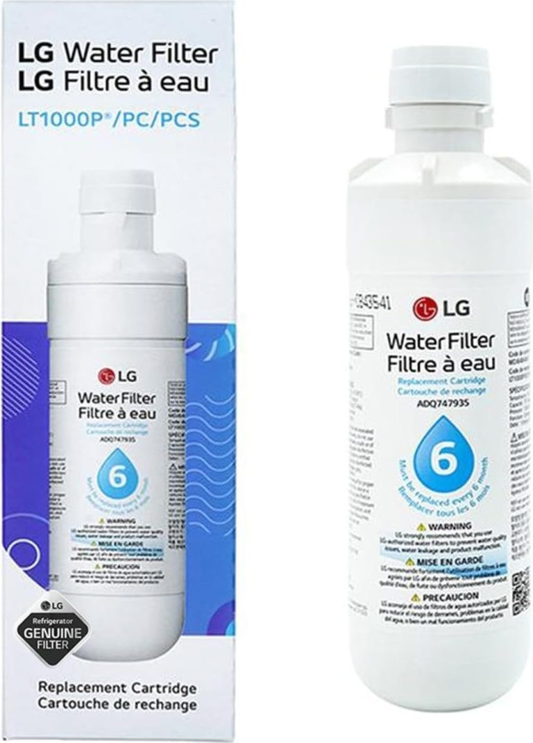 LG LT1000P – 6 Month / 200 Gallon Capacity Replacement Refrigerator Water Filter (NSF42, NSF53, and NSF401) ADQ74793501, ADQ75795105, AGF80300704, or AGF80300705 White