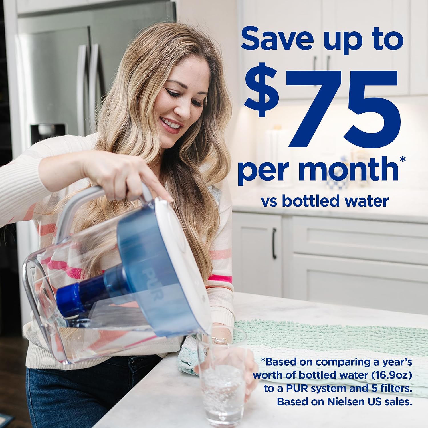 PUR Plus Water Filter Replacement for Pitchers & Dispensers, 6-Month Supply, 3 Count, Blue (PPF951K3) — Real-World Performance