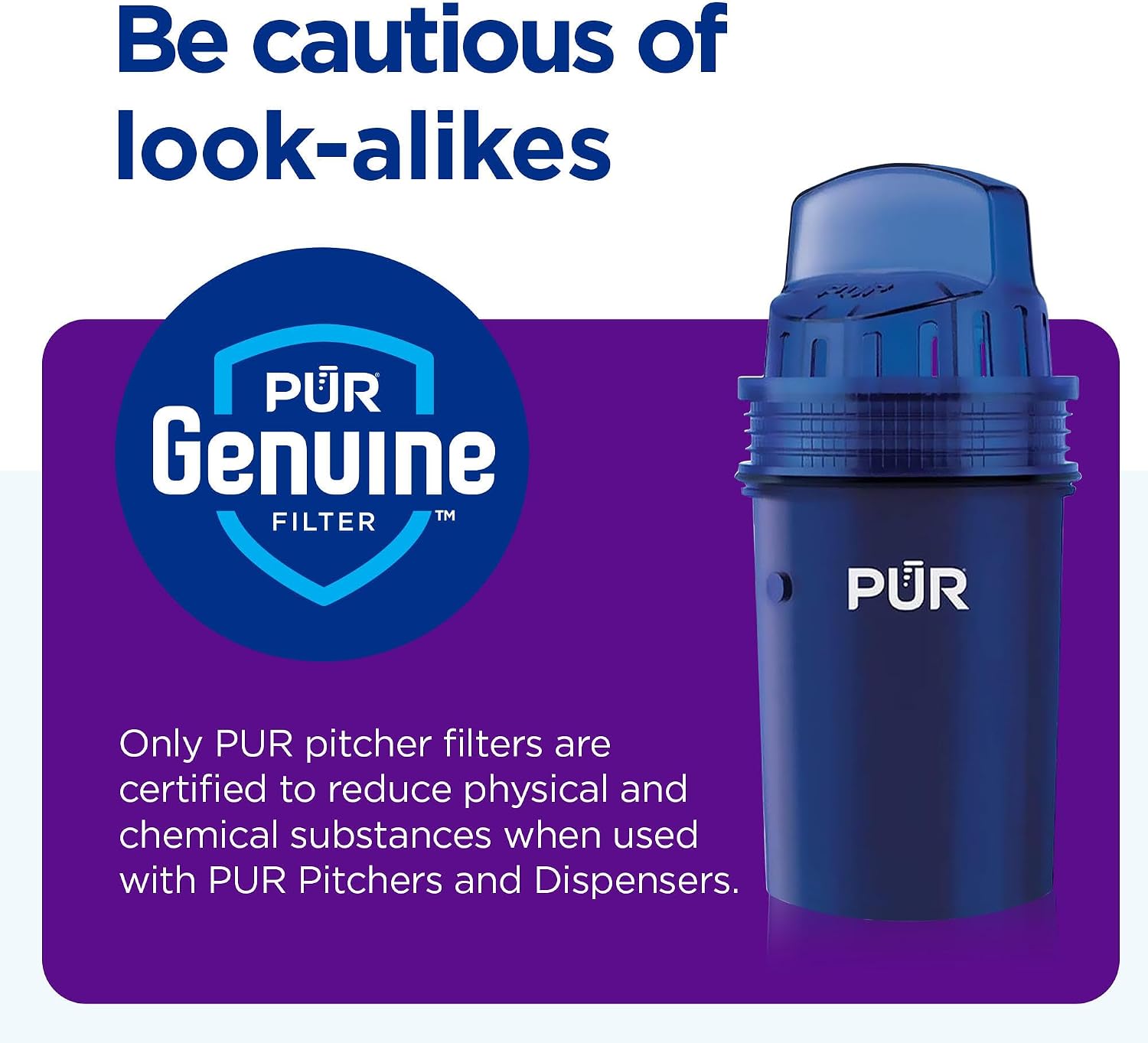 PUR Water Pitcher & Dispenser Replacement Filter 4-Pack | Genuine PUR Water Filter, 2-in-1 Powerful and Faster Filtration, 8-Month Value — Pros and Trade-Offs