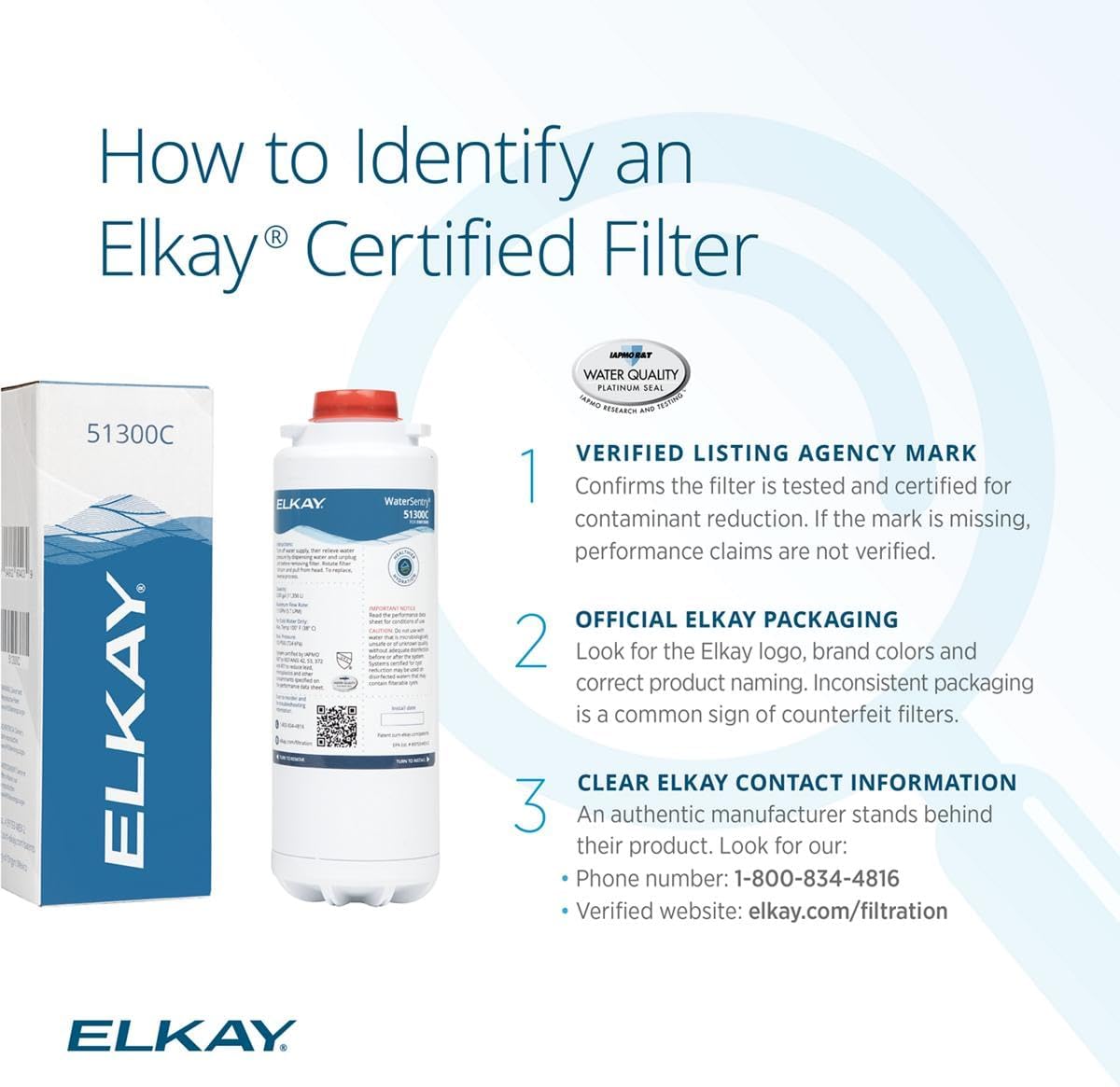 Elkay WaterSentry Plus Water Bottle Filter - 1 Each — Key Features